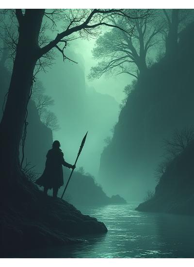 Cover art for 'Whisperwind Cove', a fantastical graphic novel featuring mythical creatures in an enchanted forest setting.